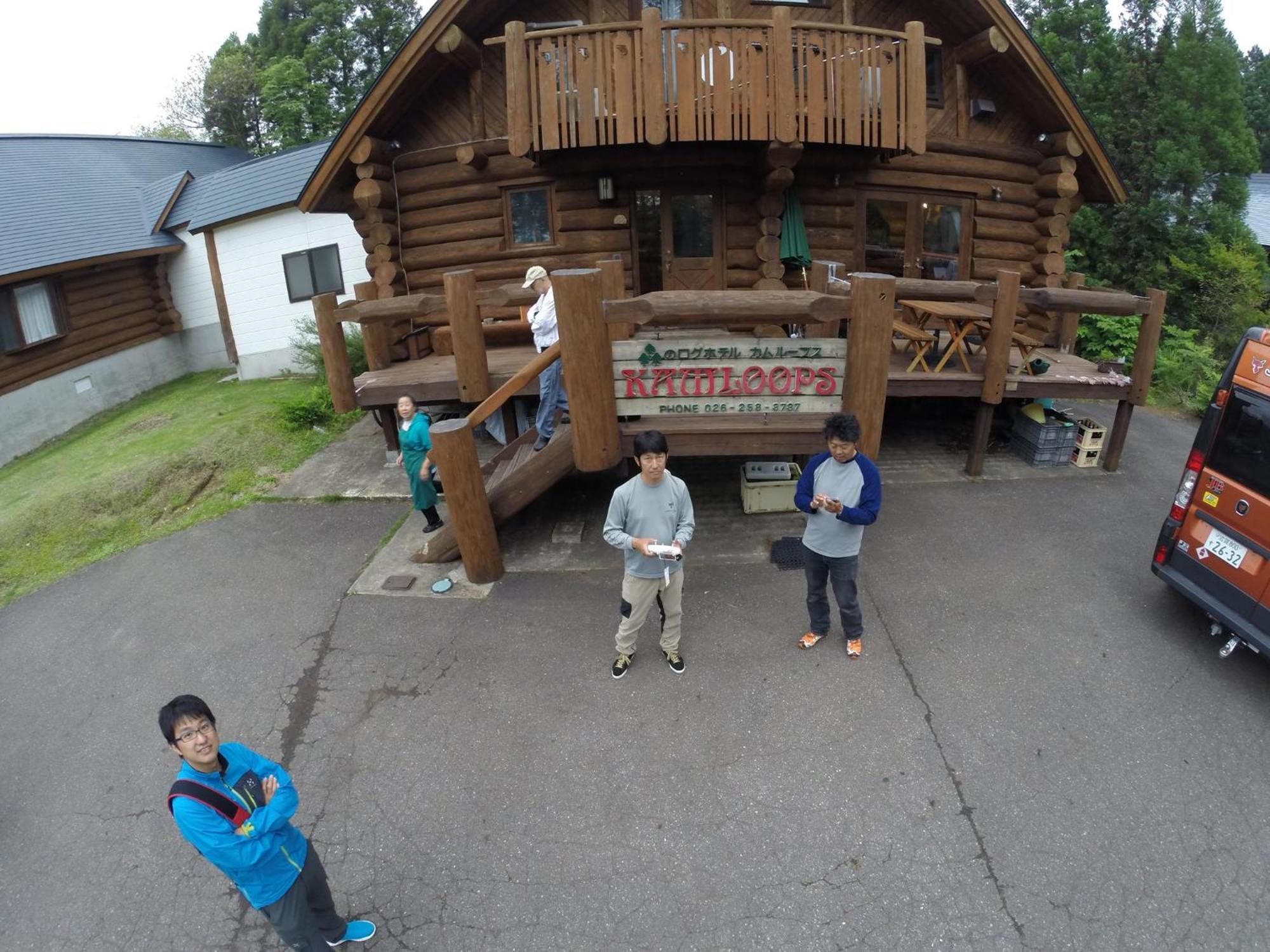 Log Hotel Kamloops Shinano  Exterior photo